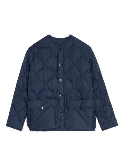 Zadig&Voltaire Bunji quilted button-fastening jacket - Blue - zdjęcie produktu nr 1