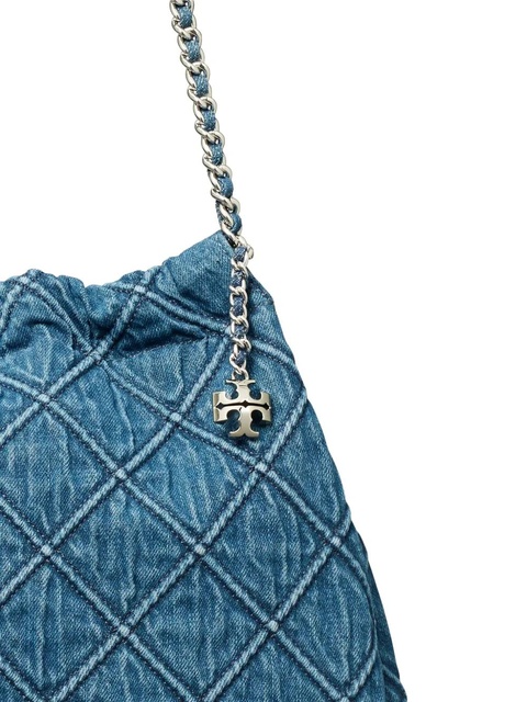 Tory Burch Fleming tote bag - Blue - zdjęcie produktu nr 2
