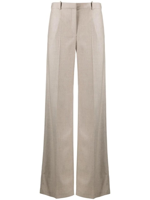 Magda Butrym tailored wide-leg cashmere trousers - Neutrals - zdjęcie produktu nr 1