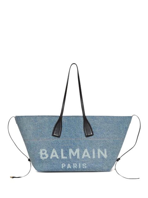 Balmain Track tote bag - Blue - zdjęcie produktu nr 1