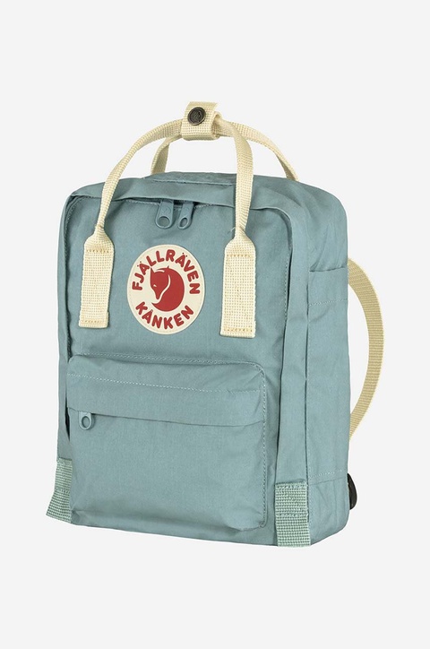 Fjallraven plecak Kanken Mini kolor niebieski mały z aplikacją F23561.501.115-115 - zdjęcie produktu nr 1