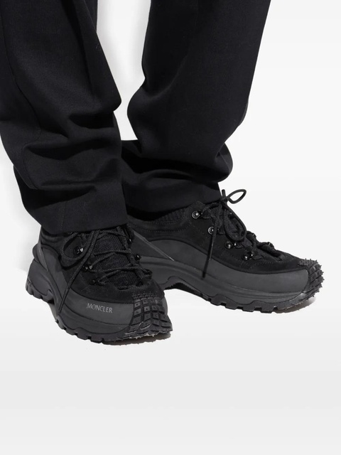 Moncler knitted-panel lace-up trainers - Black - zdjęcie produktu nr 2