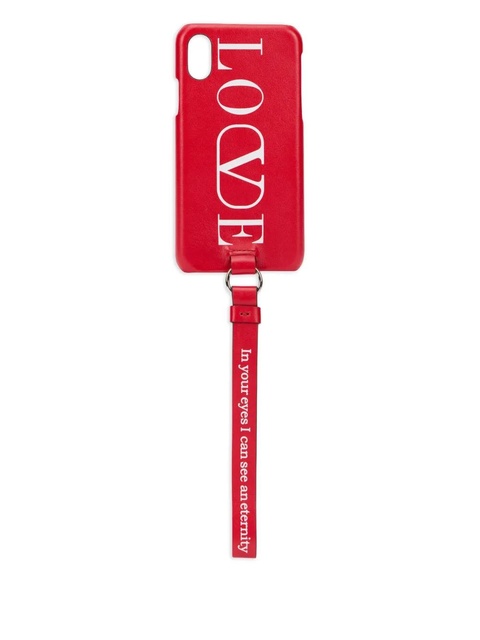 Valentino Garavani Love iPhone X case - Red - zdjęcie produktu nr 1
