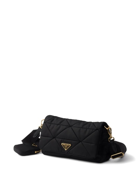 Prada Re-Nylon quilted shoulder bag - Black - zdjęcie produktu nr 2