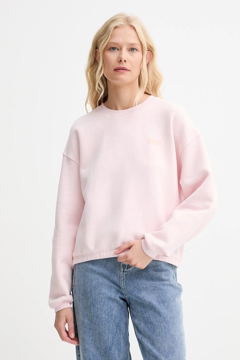 American Vintage bluza damska kolor różowy z nadrukiem IZU03A - zdjęcie produktu nr 1