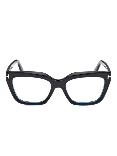 TOM FORD Eyewear square-frame hinge-detail glasses - Black - zdjęcie produktu nr 1