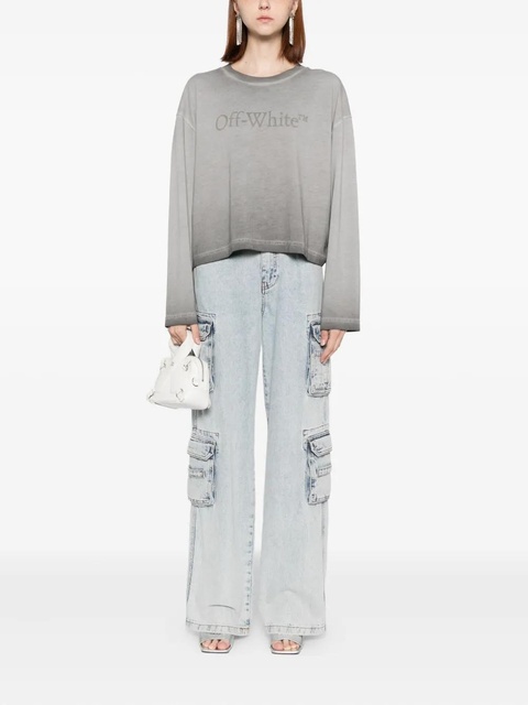 Off-White Laundry T-shirt - Grey - zdjęcie produktu nr 2