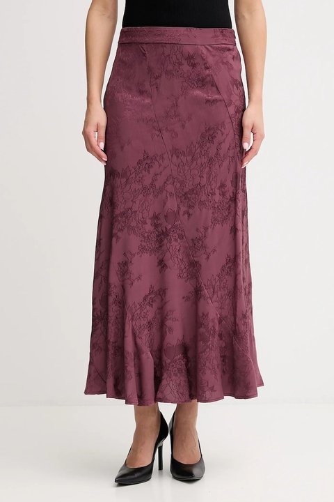 Hoss Intropia spódnica kolor bordowy maxi rozkloszowana 8422464 - zdjęcie produktu nr 1
