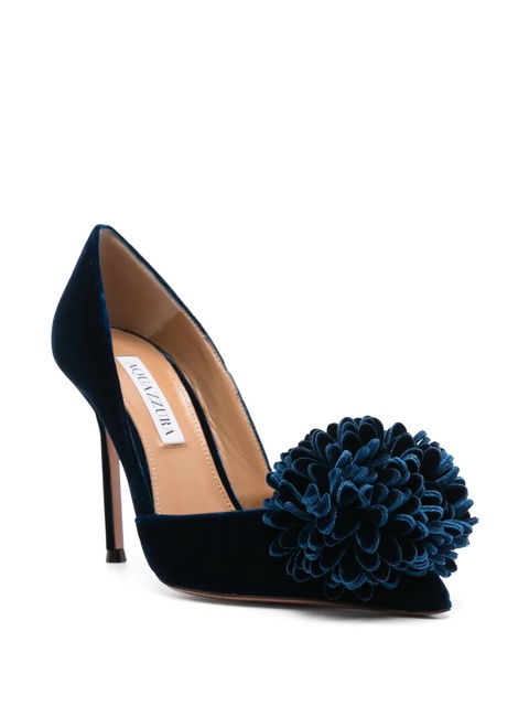 Aquazzura 105mm Couturier pumps - Blue - zdjęcie produktu nr 2
