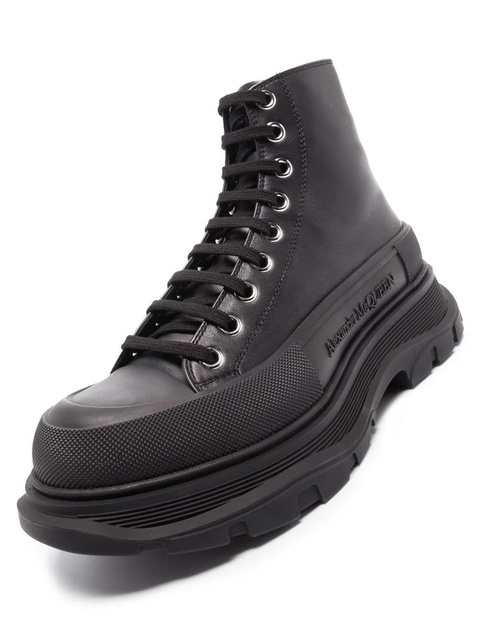 Alexander McQueen chunky-sole ankle boots - Black - zdjęcie produktu nr 2