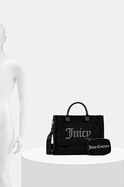 Juicy Couture torebka Iris Velvet kolor czarny BIJIR8944WZC - zdjęcie produktu nr 1