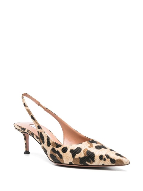 Aquazzura 50mm New Purist slingback pumps - Neutrals - zdjęcie produktu nr 2