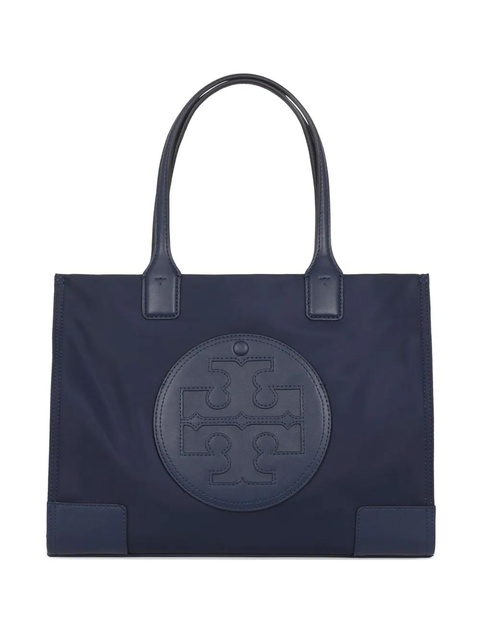 Tory Burch large Ella Patent logo-embossed tote bag - Blue - zdjęcie produktu nr 1