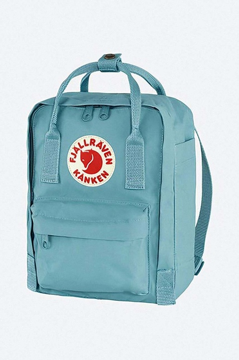 Fjallraven plecak Kanken Mini kolor niebieski mały gładki F23561.501-501 - zdjęcie produktu nr 1