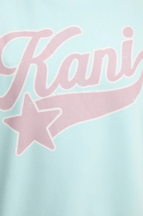 Karl Kani bluza damska kolor niebieski z nadrukiem 61200004 - zdjęcie produktu nr 2