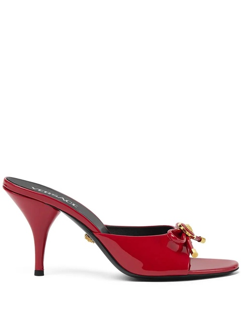 Versace 85mm Opera Bow mules - Red - zdjęcie produktu nr 1