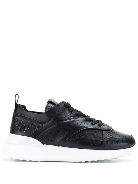 Tod's panelled lace-up sneakers - Black - zdjęcie produktu nr 1