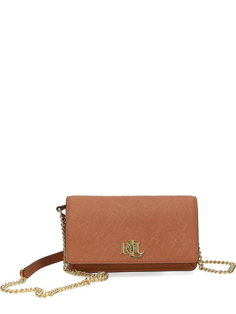 Lauren Ralph Lauren logo-plaque cross body bag - Brown - zdjęcie produktu nr 1