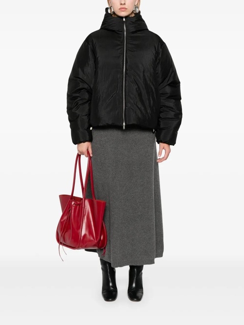 Jil Sander hooded puffer jacket - Black - zdjęcie produktu nr 2