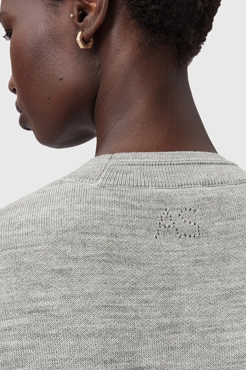 AllSaints sweter NIKA damski kolor szary W011KD - zdjęcie produktu nr 2