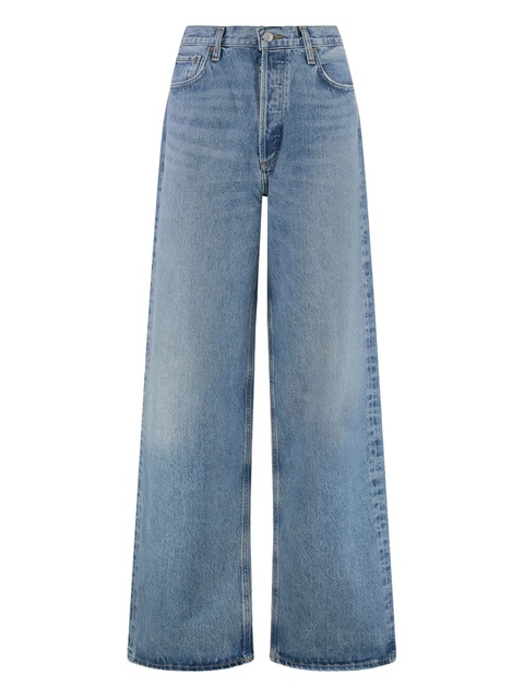 AGOLDE cotton-blend jeans - Blue - zdjęcie produktu nr 1
