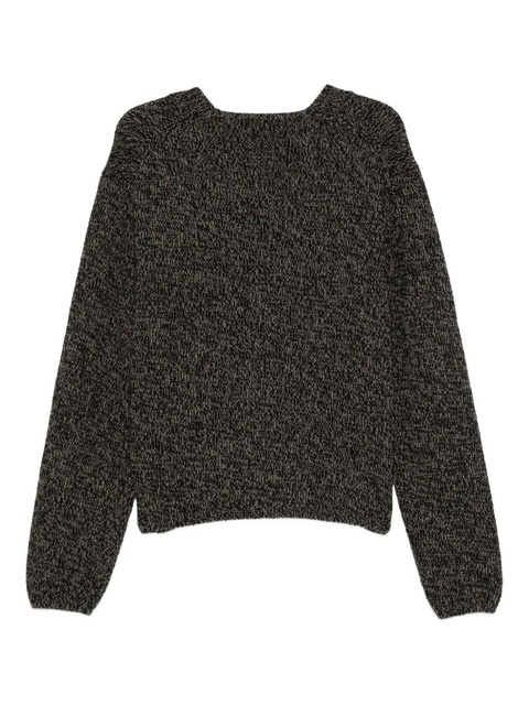 OUR LEGACY speckled V-neck cardigan - Grey - zdjęcie produktu nr 1