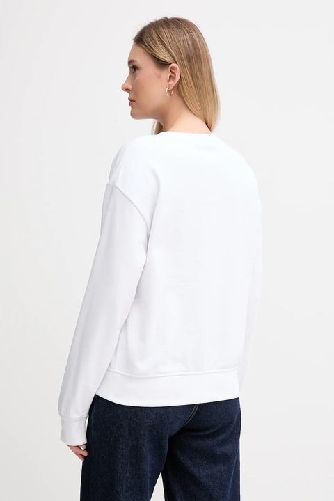 Calvin Klein Jeans bluza damska kolor biały LV047B234G - zdjęcie produktu nr 2