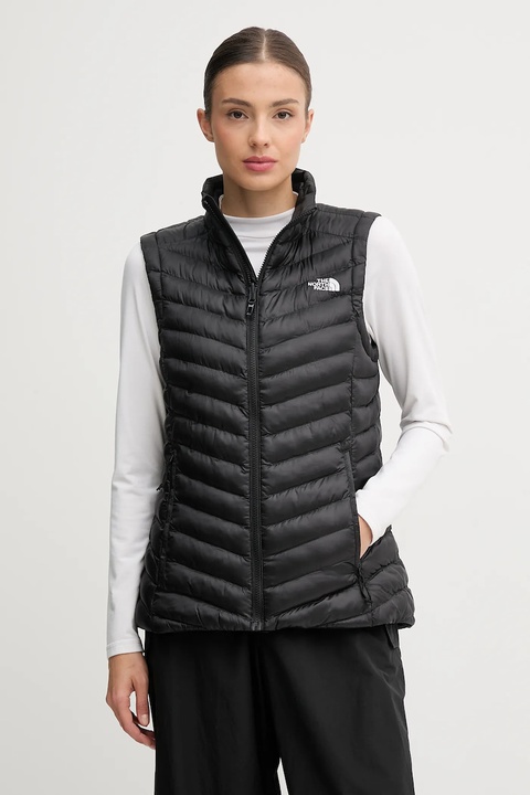 The North Face bezrękawnik Huila kolor czarny przejściowy NF0A8DW5JK31 - zdjęcie produktu nr 1
