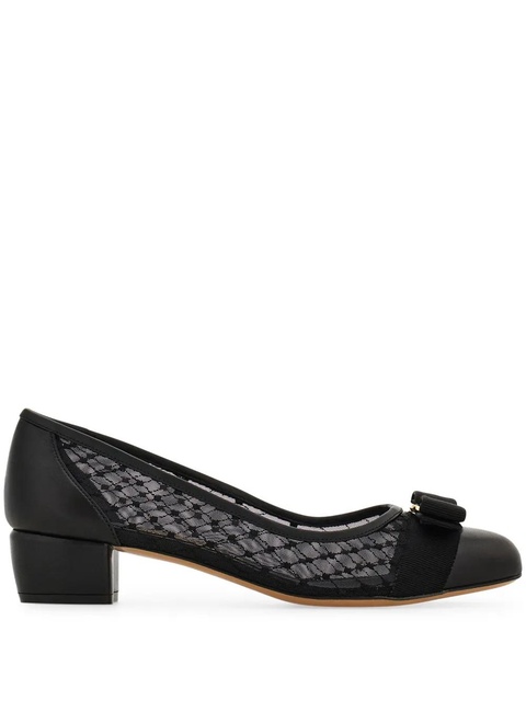 Ferragamo 30mm Vara pumps - Black - zdjęcie produktu nr 1