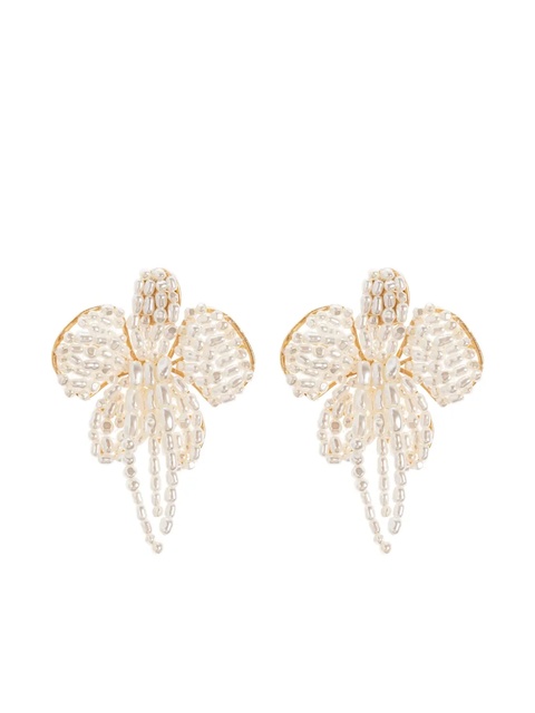 Cult Gaia Amina pearl-flower earrings - White - zdjęcie produktu nr 1