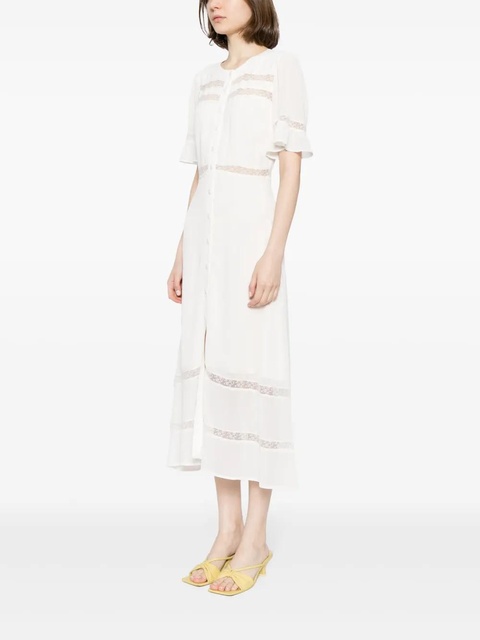 Reformation Woodson midi dress - Neutrals - zdjęcie produktu nr 1