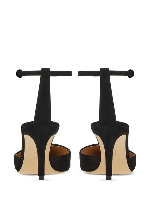 Ferragamo 80mm leather pumps - Black - zdjęcie produktu nr 2