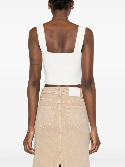 Maje knitted crop top - White - zdjęcie produktu nr 2