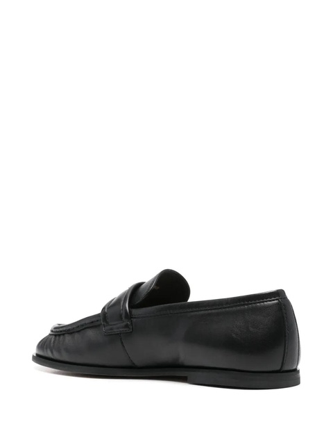 PINKO logo-plaque loafers - Black - zdjęcie produktu nr 1