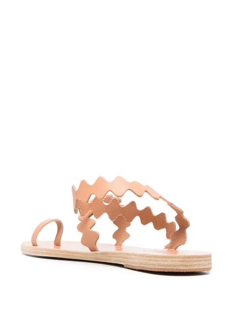 Ancient Greek Sandals scallop-hem sandals - Neutrals - zdjęcie produktu nr 2