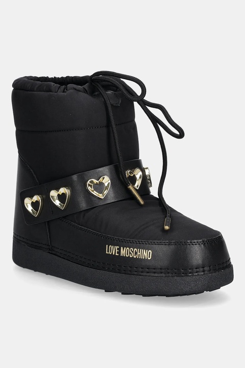 Love Moschino śniegowce kolor czarny JA24182G1NISD00A - zdjęcie produktu nr 2