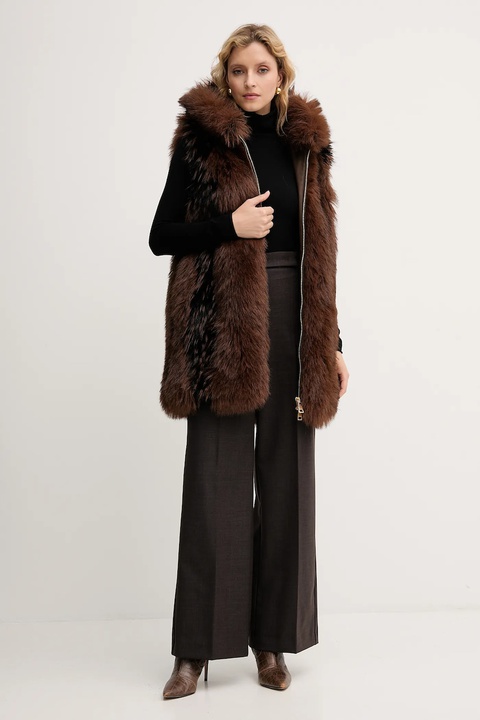 MAX&Co. sweter damski kolor czarny lekki z golfem 2518361054200 - zdjęcie produktu nr 1