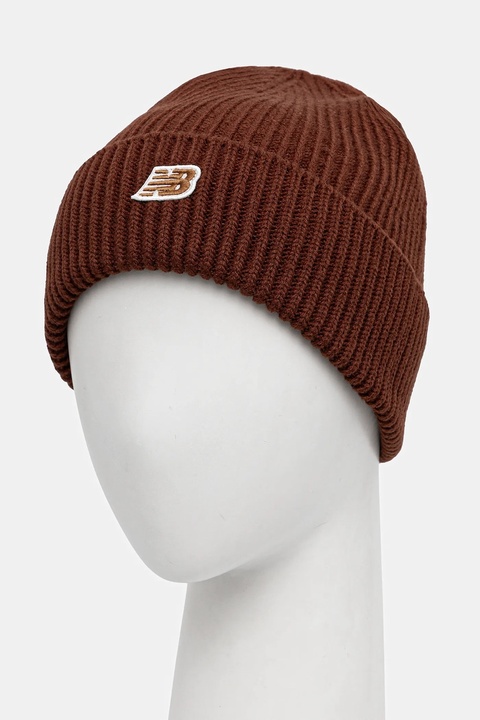 New Balance czapka kolor brązowy LAH53008ROK - zdjęcie produktu nr 2