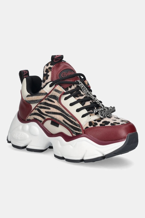 Buffalo sneakersy Binary Glam damskie kolor bordowy 1636515-RCL - zdjęcie produktu nr 1