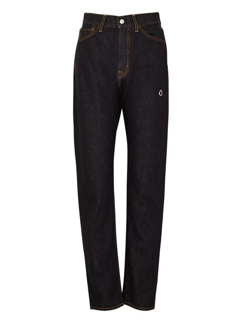 Moncler logo-patch jeans - Black - zdjęcie produktu nr 2