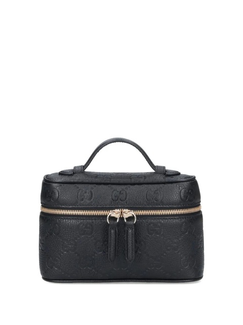 Gucci GG Emblem mini bag - Black - zdjęcie produktu nr 1