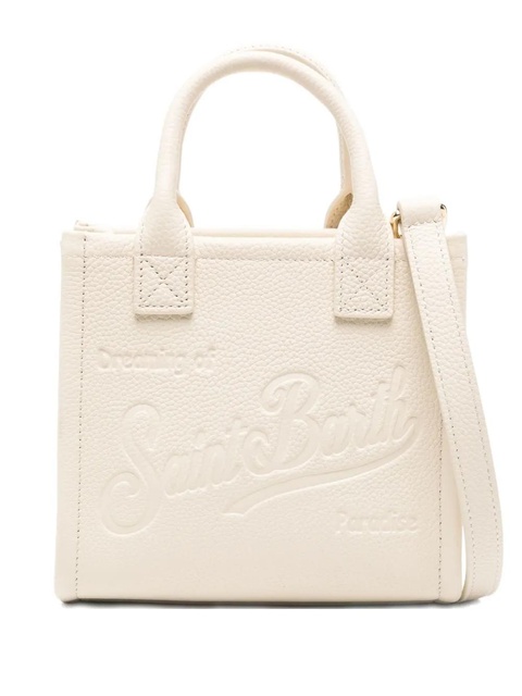 MC2 Saint Barth mini embossed-logo bag - Neutrals - zdjęcie produktu nr 1