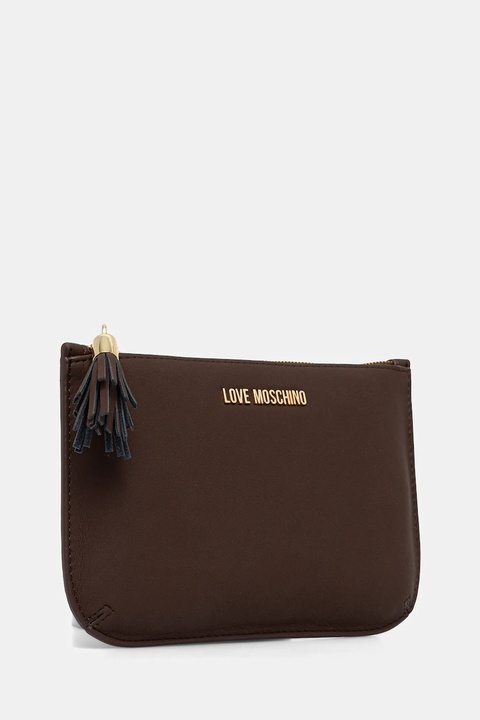 Love Moschino portfel damski kolor brązowy JC5314PP0NKD0313 - zdjęcie produktu nr 2