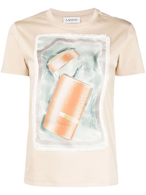 Lanvin Classic Scratch & Sniff t-shirt - Neutrals - zdjęcie produktu nr 1