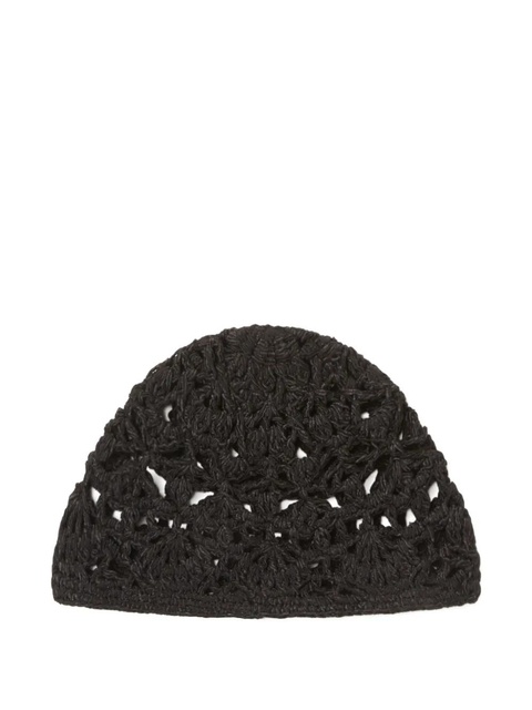 Alanui the sound of the sea beanie hat - Black - zdjęcie produktu nr 2