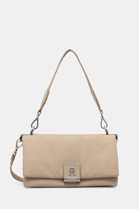 Tommy Hilfiger torebka kolor beżowy AW0AW17725 - zdjęcie produktu nr 1
