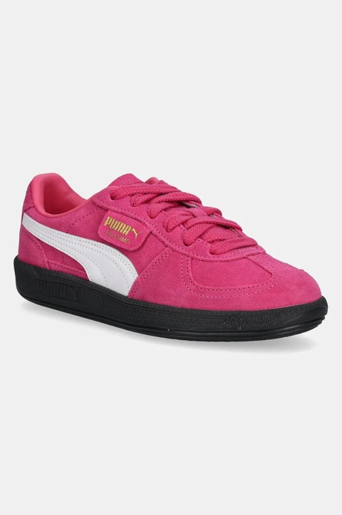 Puma sneakersy zamszowe Palermo Cobalt Glaze kolor różowy 396463 - zdjęcie produktu nr 1