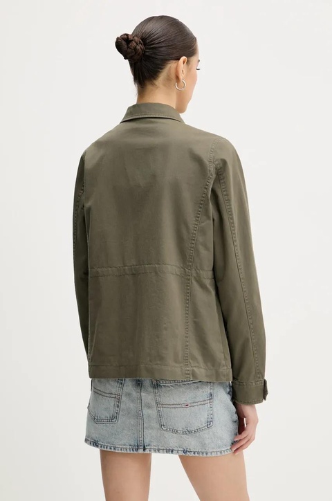 Superdry kurtka bawełniana kolor zielony przejściowa W5011862A-8TQ - zdjęcie produktu nr 2