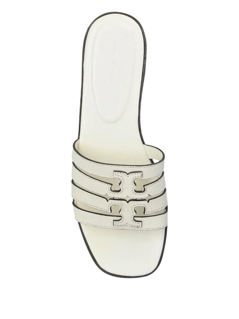 Tory Burch leather flat sandals - White - zdjęcie produktu nr 2