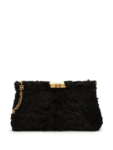 Dolce & Gabbana brushed clutch bag - Black - zdjęcie produktu nr 1